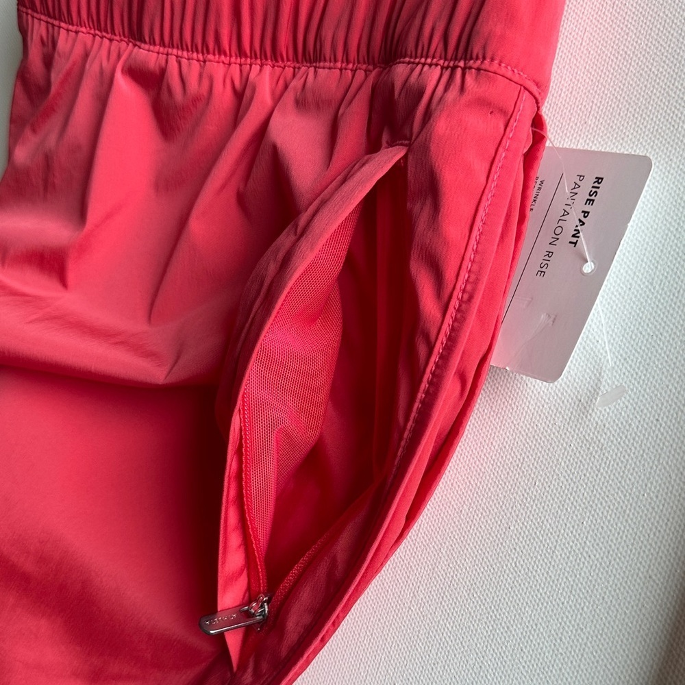 Athleta Rise Punch Track Pants XS NWT Elastic Waist Lightweight Joggers - Picture 13 of 14